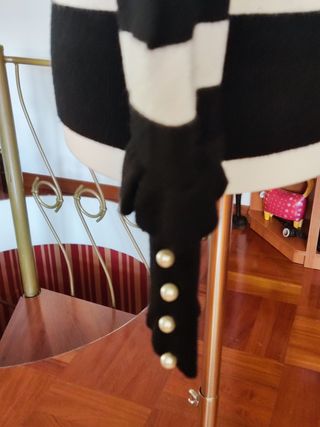 Maglione donna nero e bianco. Zara. M