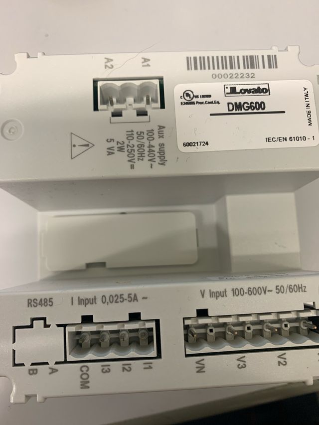 Contatore di emergia Lovato DMG600