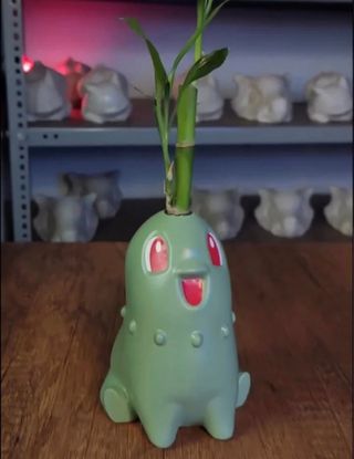 Maceta Chikorita sin pintar