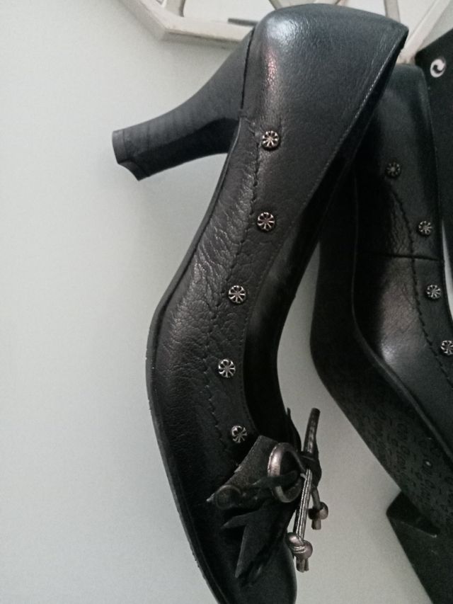 Zapatos salón lodi 36 merceditas tacón