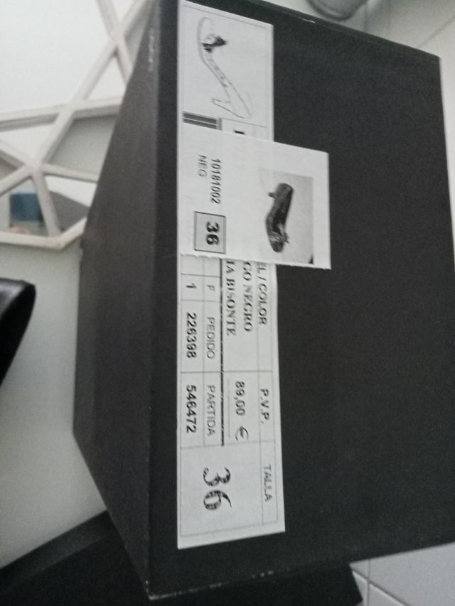 Zapatos salón lodi 36 merceditas tacón