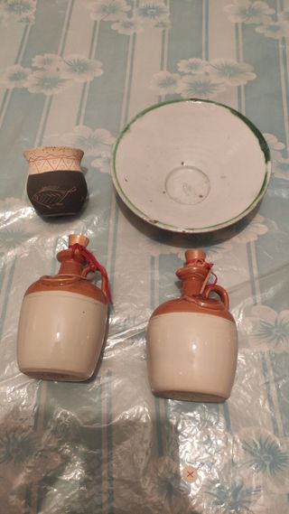 Lote botijos barro