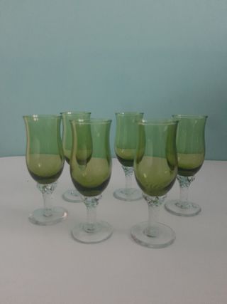 6 calici da liquore vintage