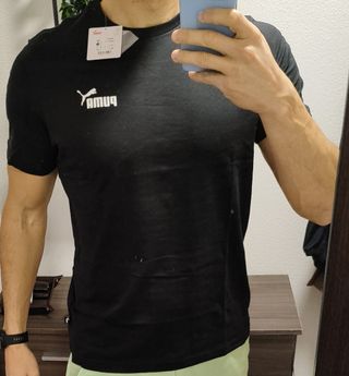 Camiseta Puma Negra talla L