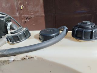 Depósito de gasoil con bomba de 220v