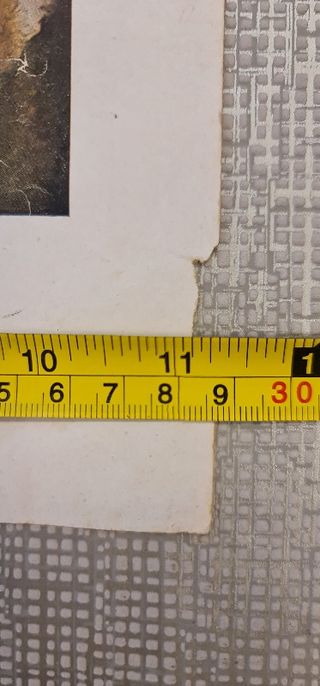 Litografia o lamina antigua Jean Cotelle