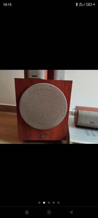 Amplificador Kenwood y home cinema 5.1