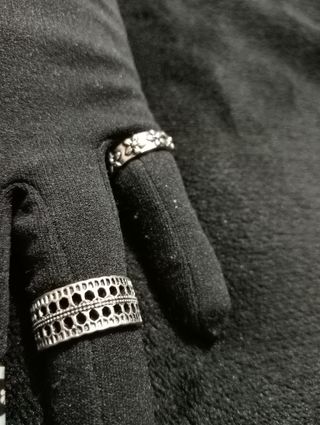 Lote Anillos de bisutería Mujer