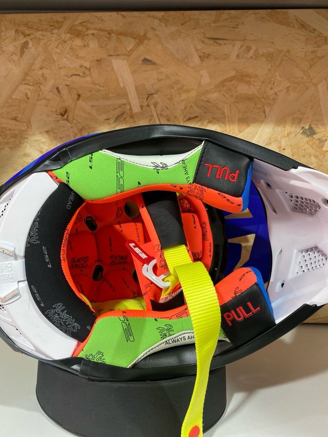 CASCO CROSS LS2 SUBVERTER AZUL