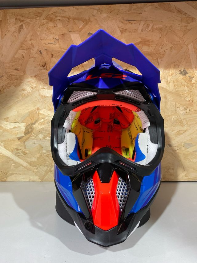 CASCO CROSS LS2 SUBVERTER AZUL