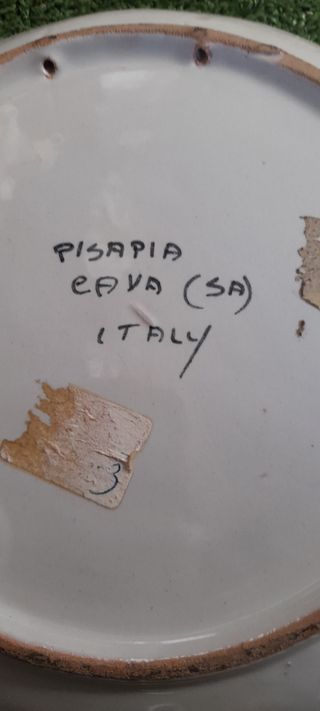 Piatto vintage Pisapia Cava (Sa)