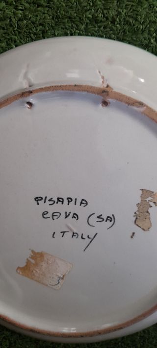 Piatto vintage Pisapia Cava (Sa)