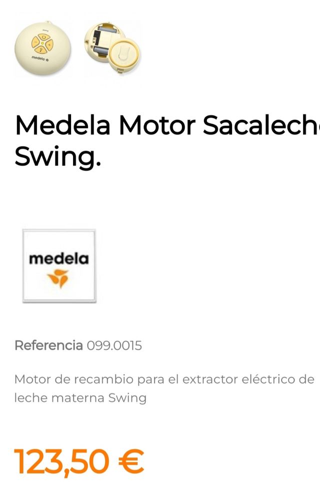 Motor sacaleches Medela Swing