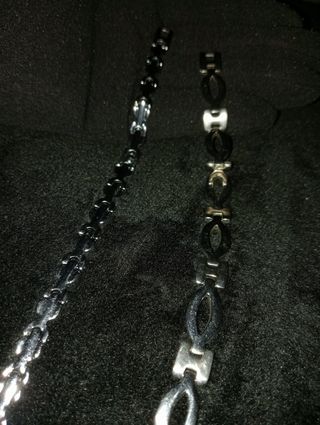 Lote Pulseras de acero semirrígidas