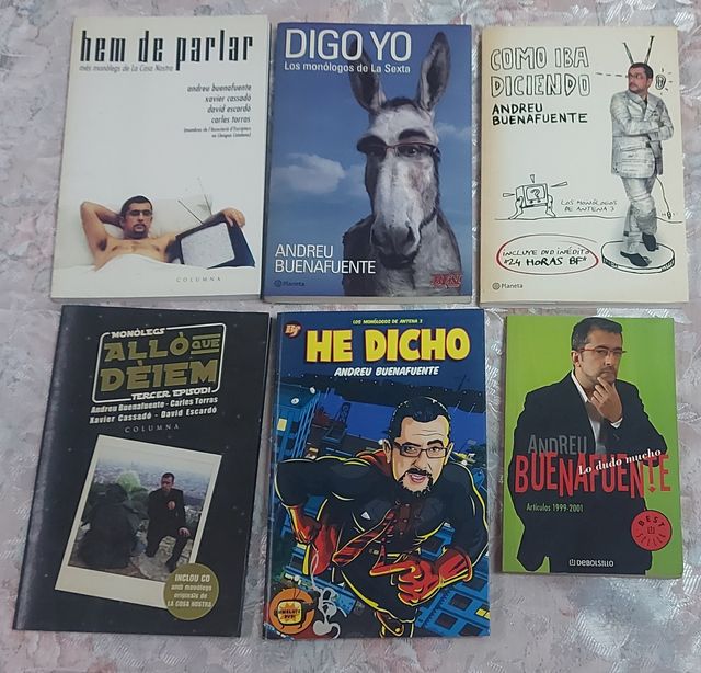 Lote 6 libros Buenafuente