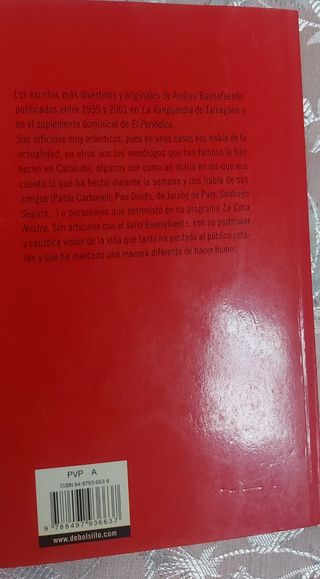 Lote 6 libros Buenafuente