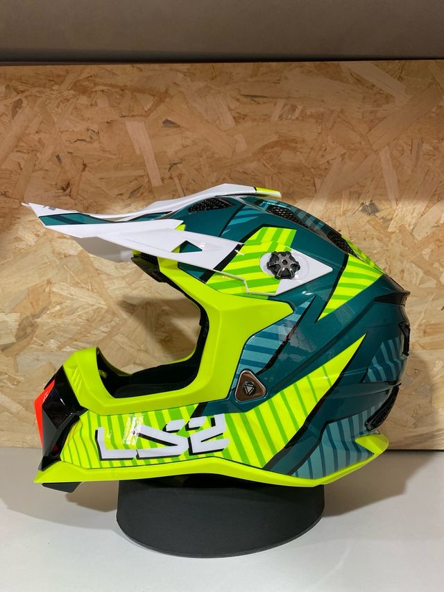 CASCO CROSS MX LS2 VERDE