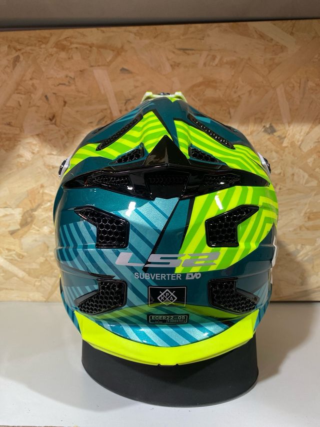 CASCO CROSS MX LS2 VERDE