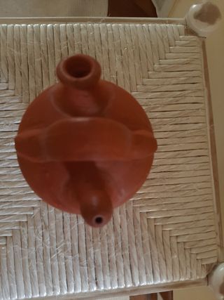 Botijo pequeño artesanía barro cocido