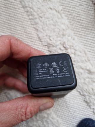 Cargador gopro hero 5 6 7