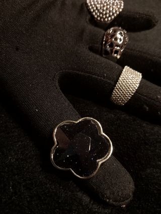 Lote Anillos Rígidos Acero Inoxidable