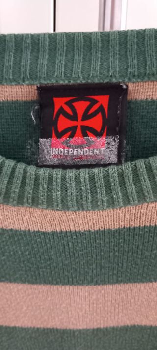 Jersey rayas Independent. Talla S (12-14 años)