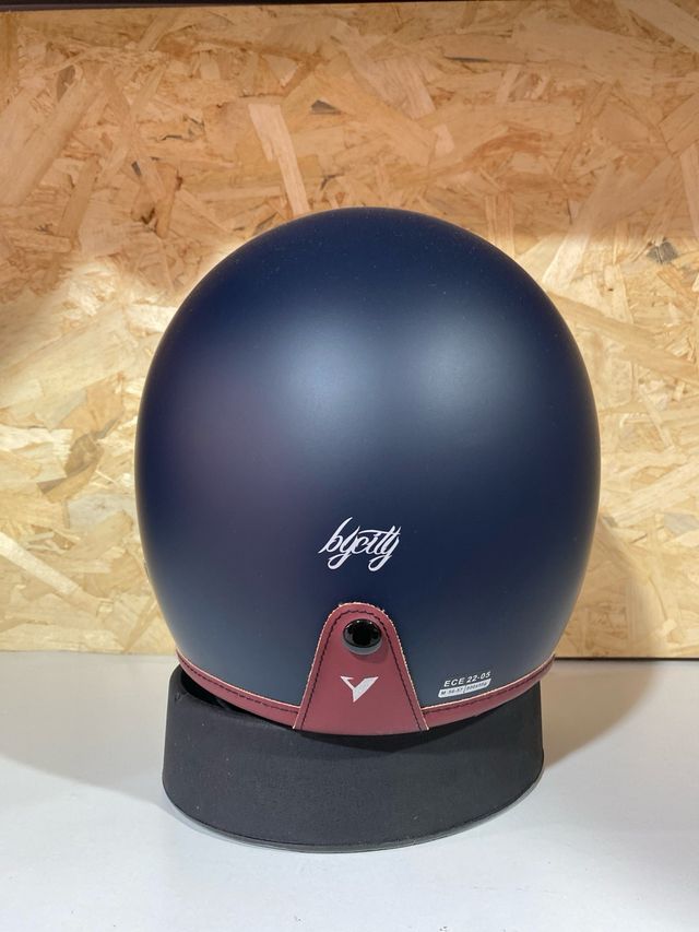 CASCO BYCITY CUSTOM AZUL NUEVO
