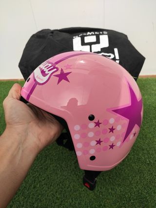 Casco moto chica