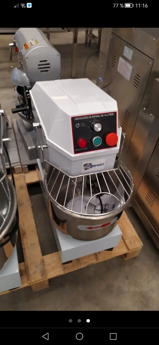 Amasadora industrial en espiral 10 L