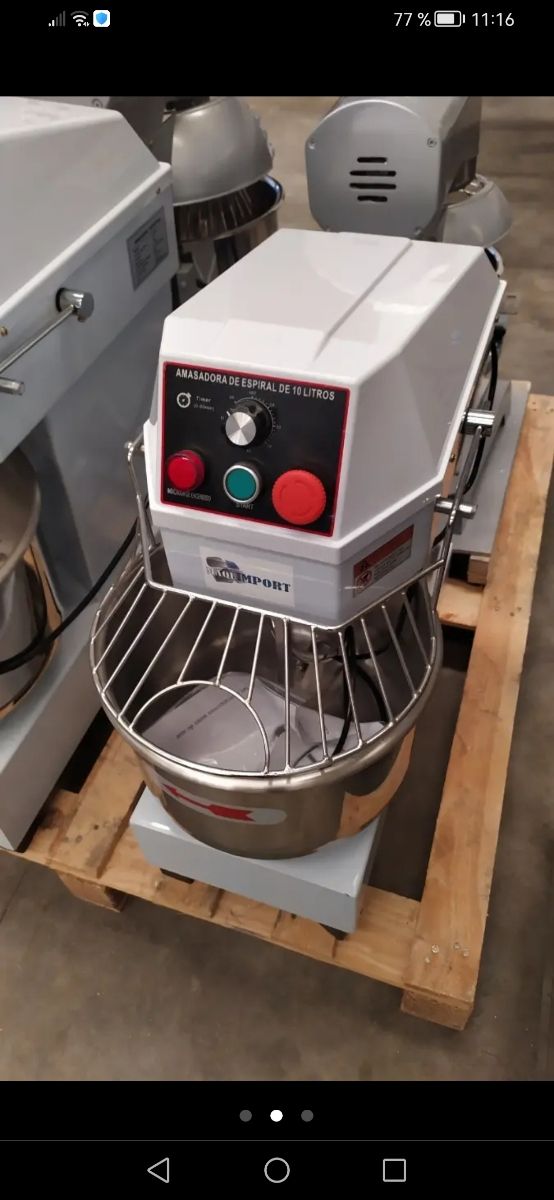 Amasadora industrial en espiral 10 L