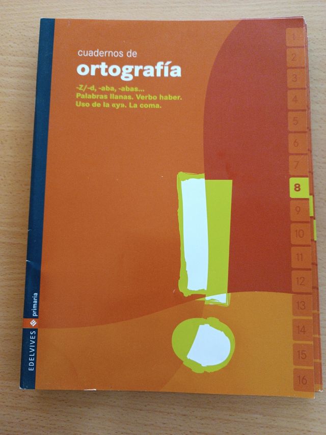 Cuadernos ortografía