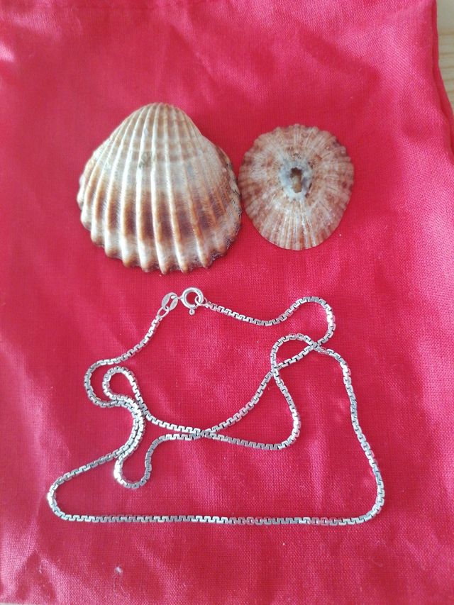 Cadena de plata resistente