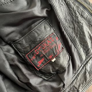 Chaqueta aviador piel