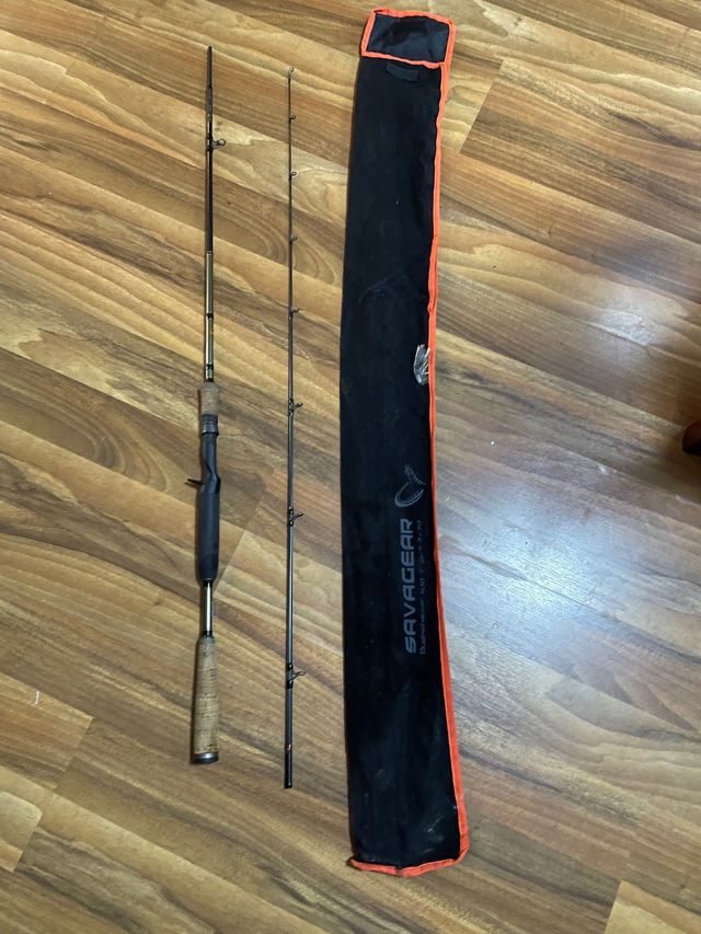 Caña pescar Varilla de mango de pistola