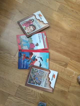 4 Libros lectura niños +12 años 