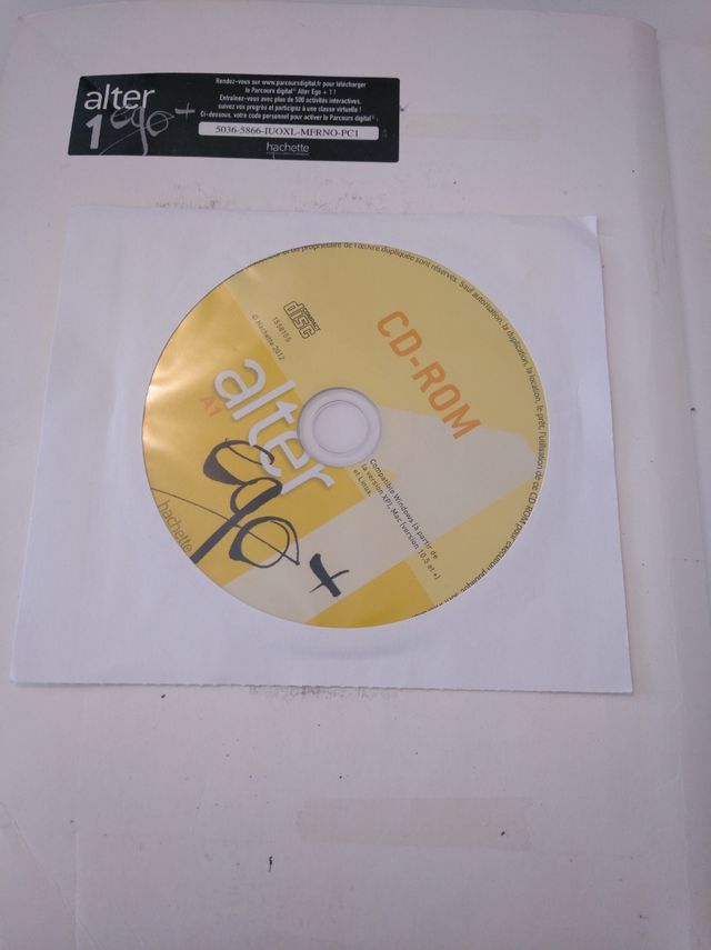 libro de francés Alter ego  A1