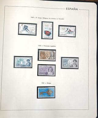 1950-69, sellos España