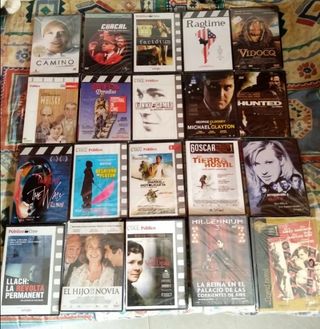 81 películas X 80 €. 1,50 € unidad. Sin estrenar