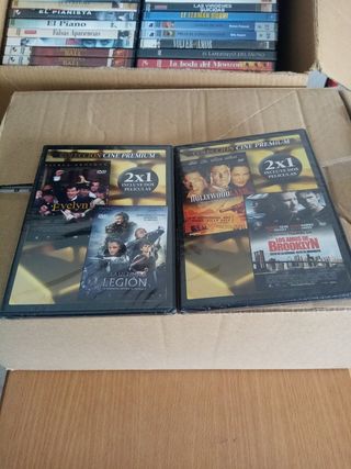 81 películas X 80 €. 1,50 € unidad. Sin estrenar