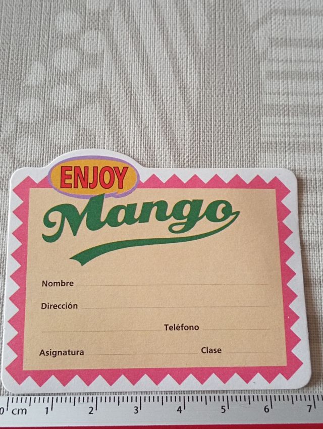 Pegatinas de Mango año 88