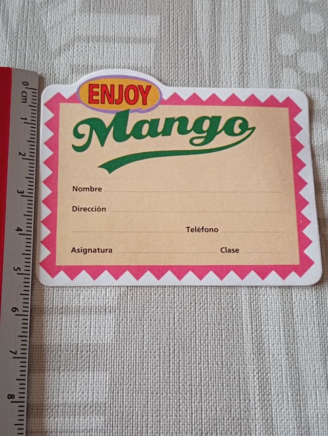 Pegatinas de Mango año 88