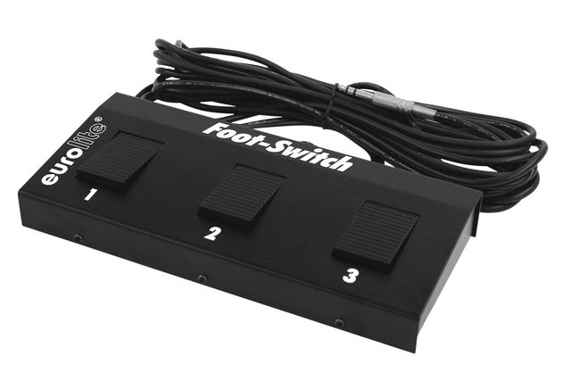 Controlador de pedal EUROLITE con conector estéreo