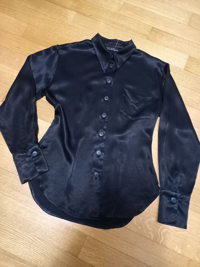 Camicia donna nera tg. M