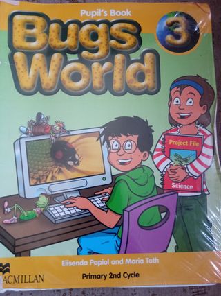 Libro inglés macmillan Bugsworld ISBN9780230719149