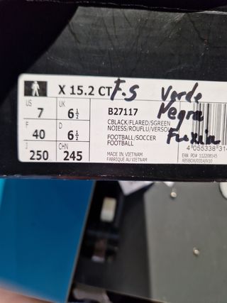 Bots futbol sala adidas x n 40