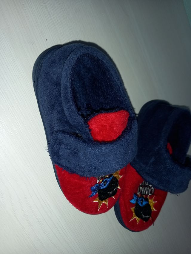 Zapatillas casa 28 dinosaurio con velcro