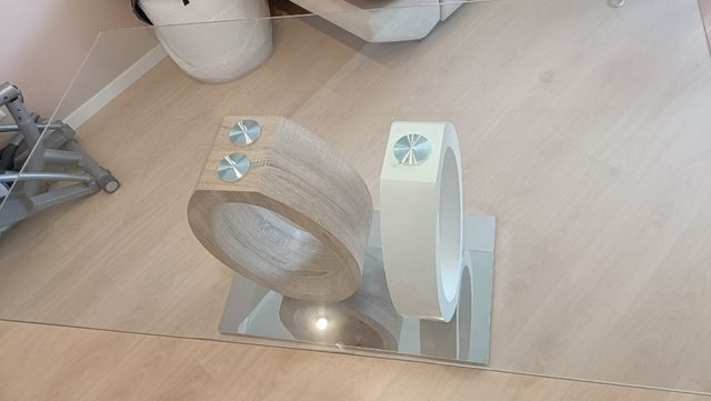 Oferta***Mesa de cristal comedor