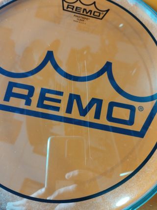 Juego Parches Remo Pinstripe (10/12/14) Clear