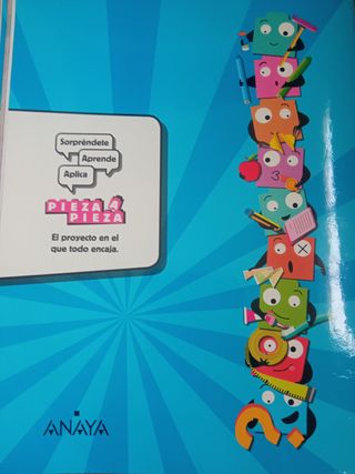 Libros Anaya 3⁰ primaria  ISBN  978-84-698-623