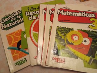Libros Anaya 3⁰ primaria  ISBN  978-84-698-623